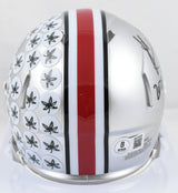 Jack Sawyer Signed Ohio St. Speed Mini Helmet 24 National Champs Beckett W Holo
