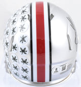 Jack Sawyer Autographed Ohio State Buckeyes Speed Mini Helmet - Beckett W Holo