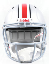 Jack Sawyer Autographed Ohio St. F/S Speed Helmet 24 Natl Champs- Beckett W Holo
