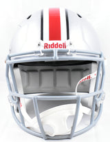 Jack Sawyer Autographed Ohio St. F/S Speed Helmet 24 Natl Champs- Beckett W Holo