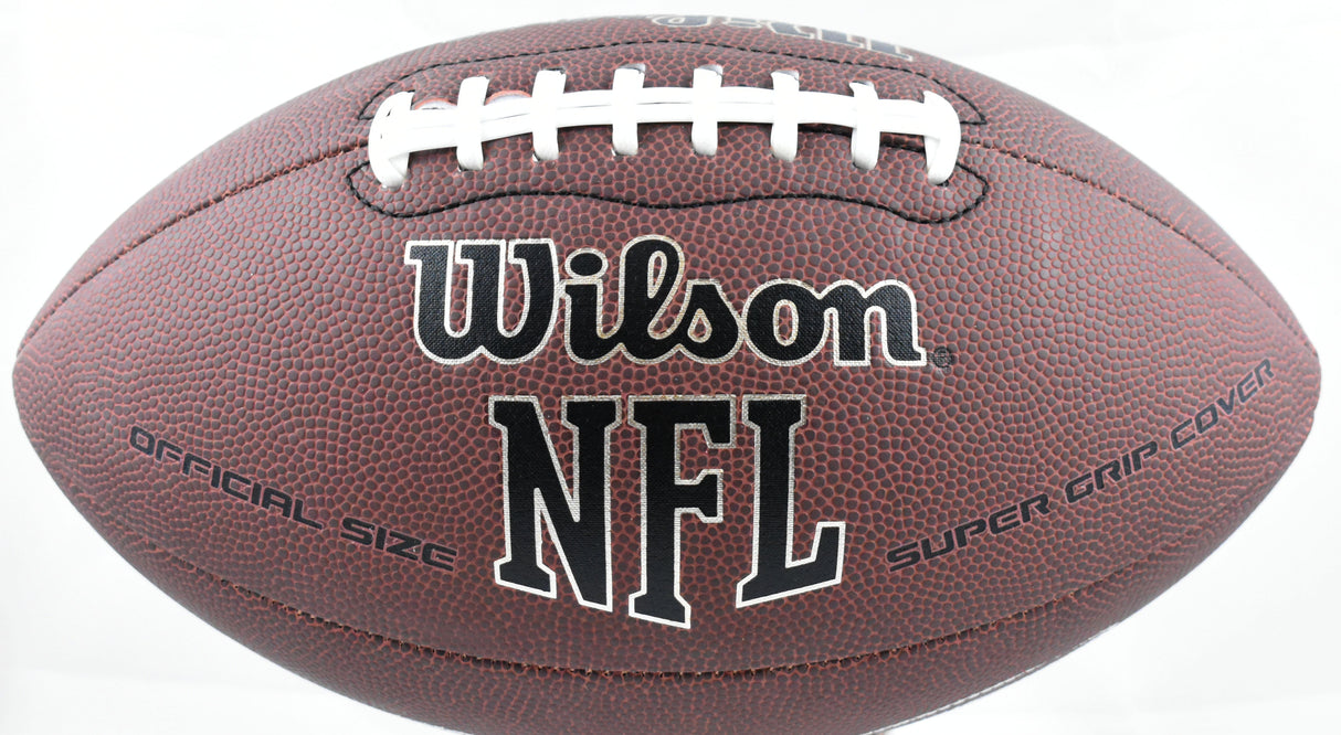 Quinshon Judkins Autographed NFL Super Grip Football- Beckett W Hologram *Silver