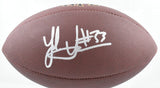 Jack Sawyer Autographed NFL Super Grip Football - Beckett W Hologram *Silver