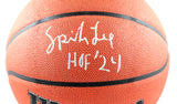 Spike Lee Autographed Authentic Series NBA Wilson Basketball HOF- Beckett W Holo