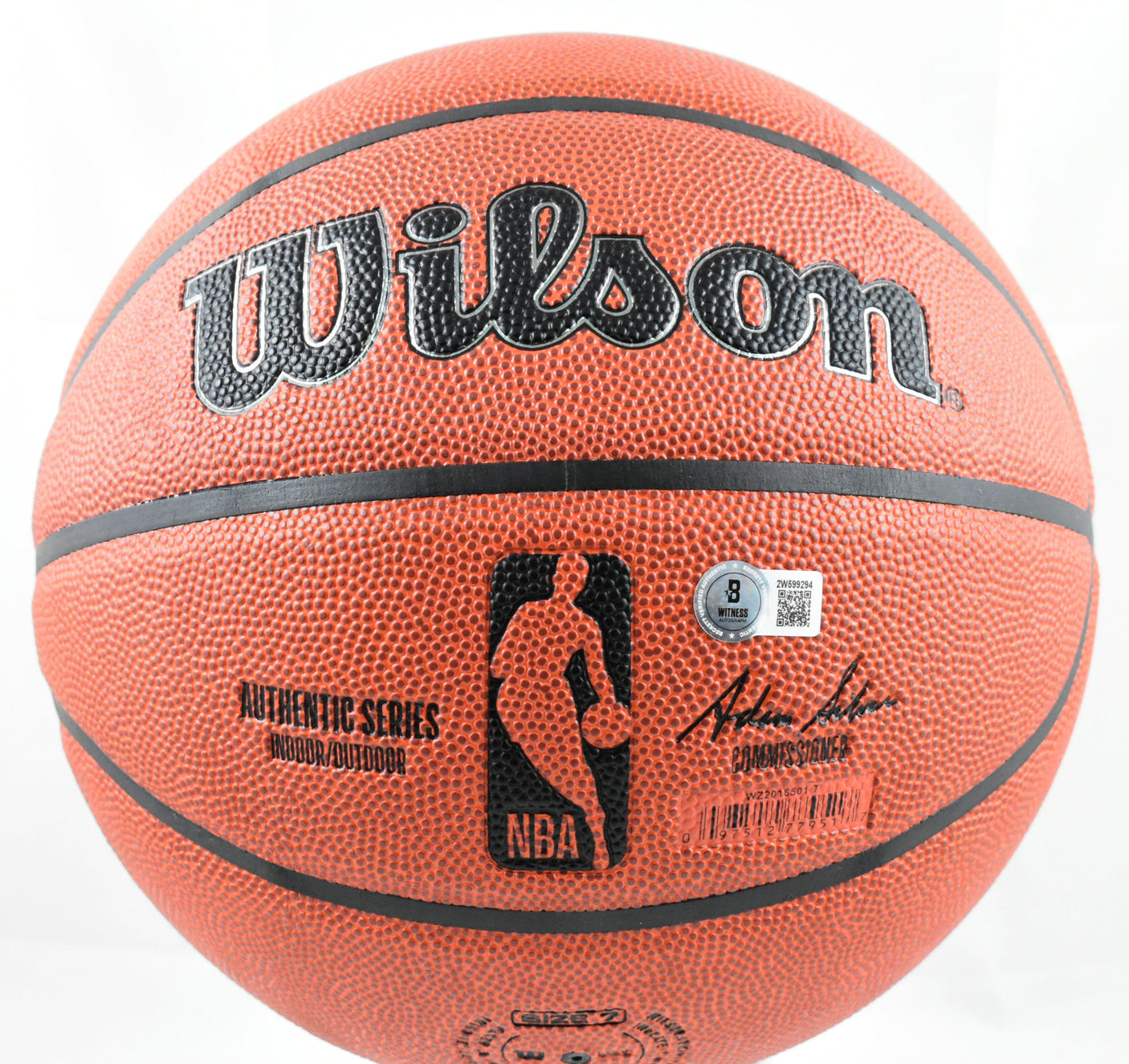 Spike Lee Autographed Authentic Series NBA Wilson Basketball HOF- Beckett W Holo