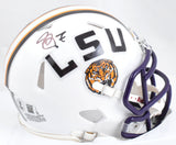 Patrick Peterson Signed LSU Tigers White Speed Mini Helmet - Beckett W Hologram