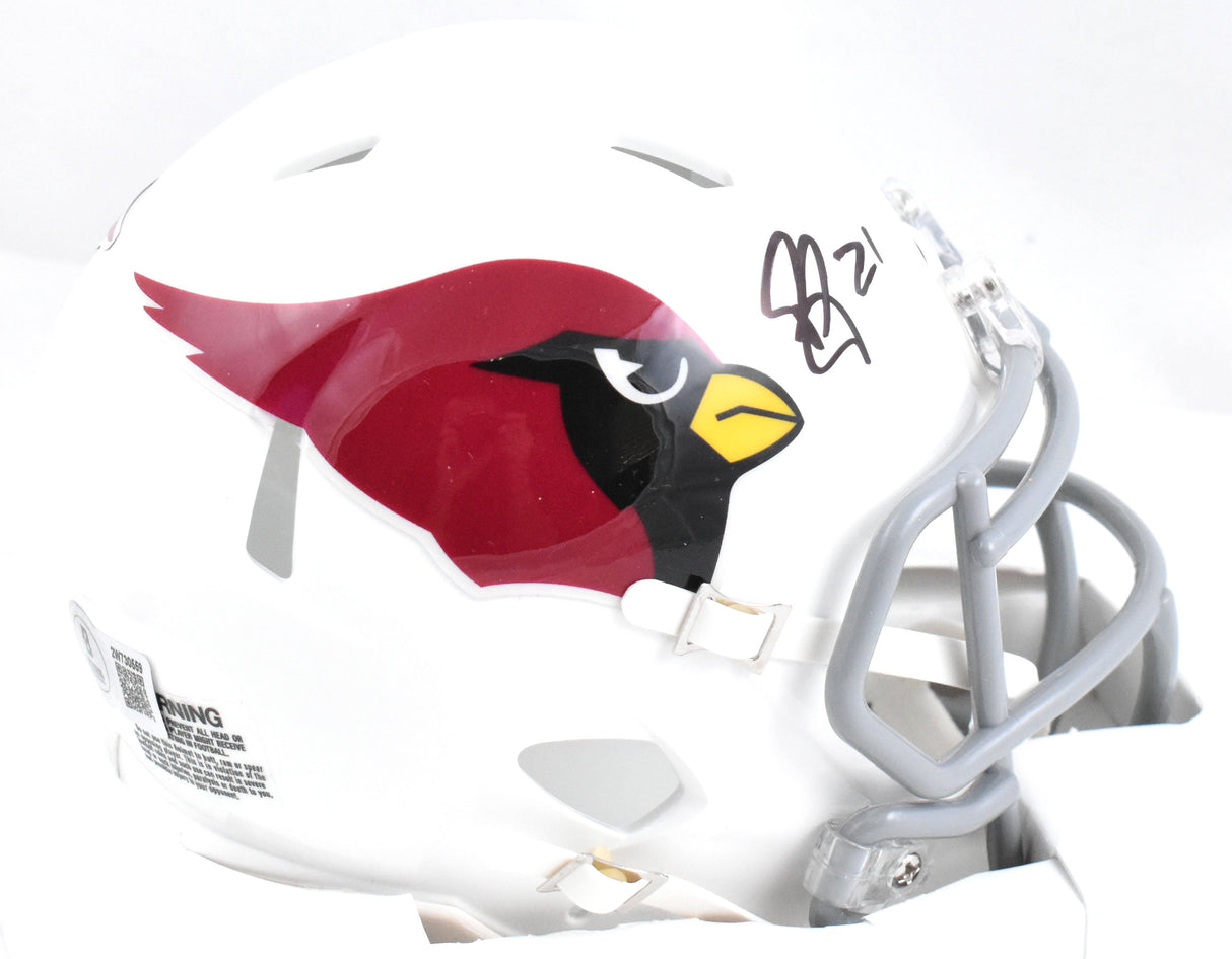 Patrick Peterson Autographed Cardinals 60-04 Speed Mini Helmet - Beckett W Holo