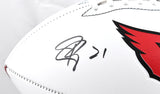 Patrick Peterson Autographed Arizona Cardinals Logo Football- Beckett W Hologram