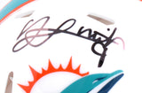 Jonnu Smith Autographed Miami Dolphins Speed Mini Helmet - Beckett W Hologram
