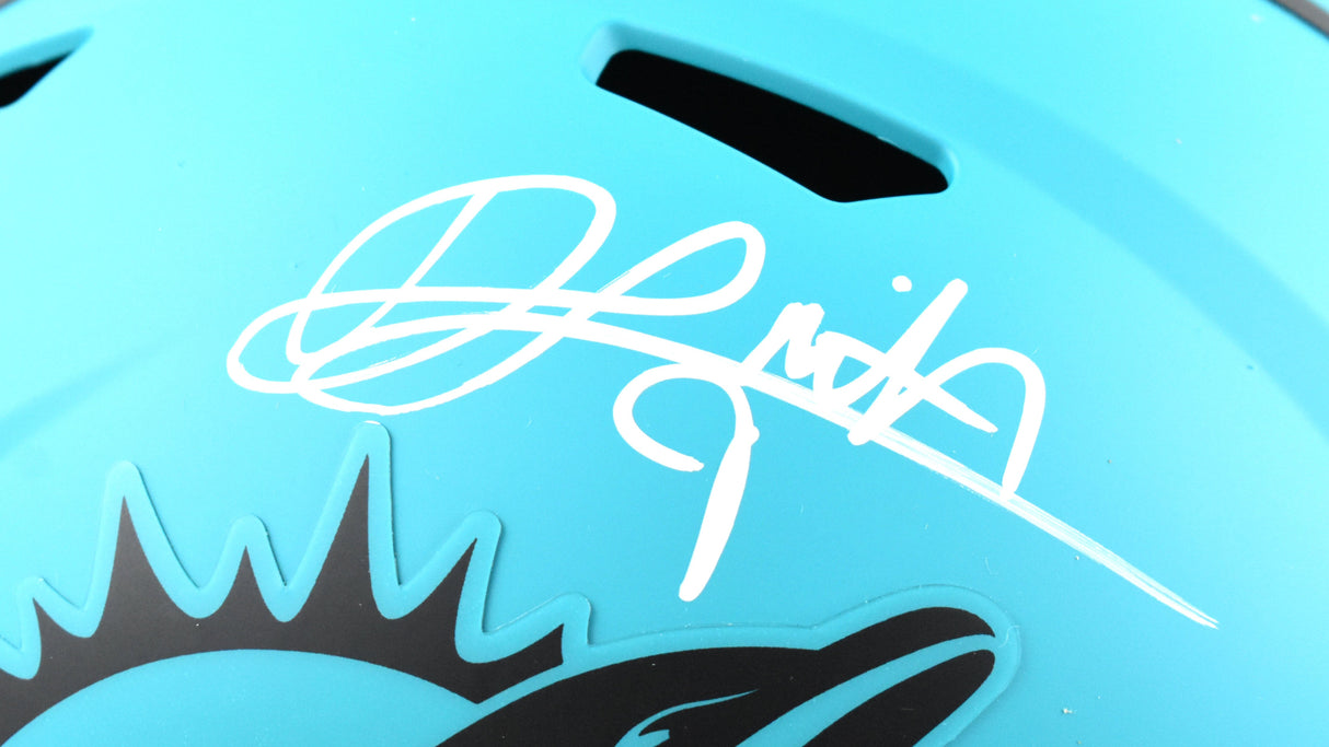 Jonnu Smith Signed Miami Dolphins F/S Rave Speed Helmet - Beckett W Hologram
