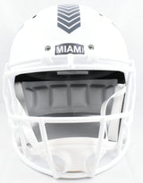 Jonnu Smith Autographed Dolphins F/S Salute 2024 Speed Helmet - Beckett W Holo