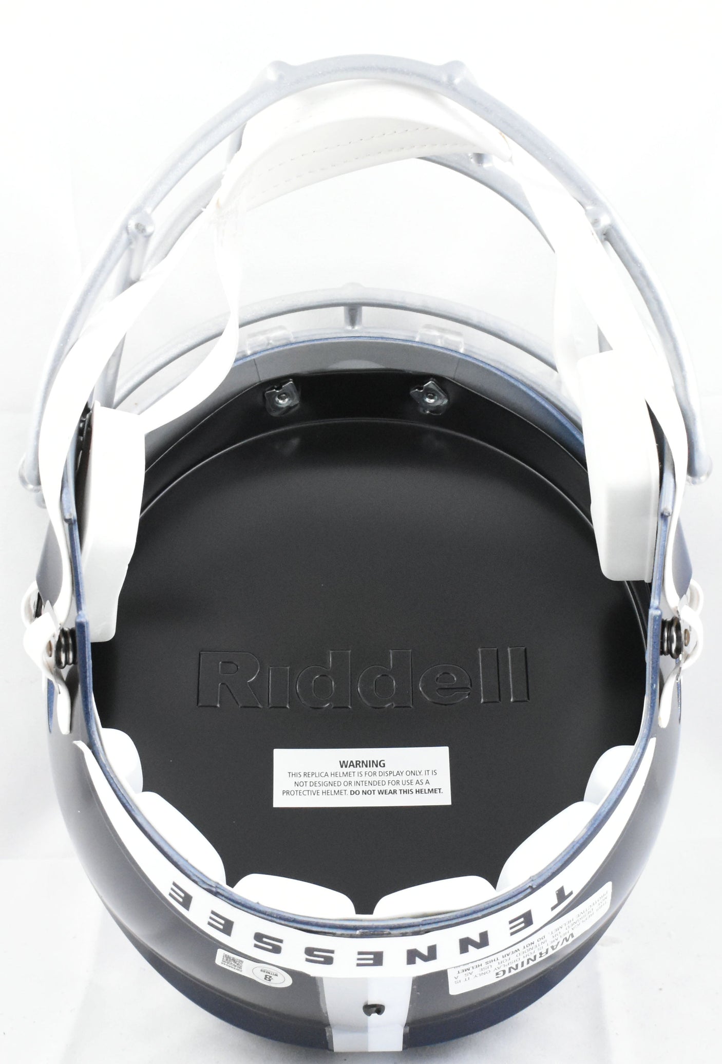 Chris Johnson Autographed Tennessee Titans F/S Speed Helmet - Beckett W Hologram