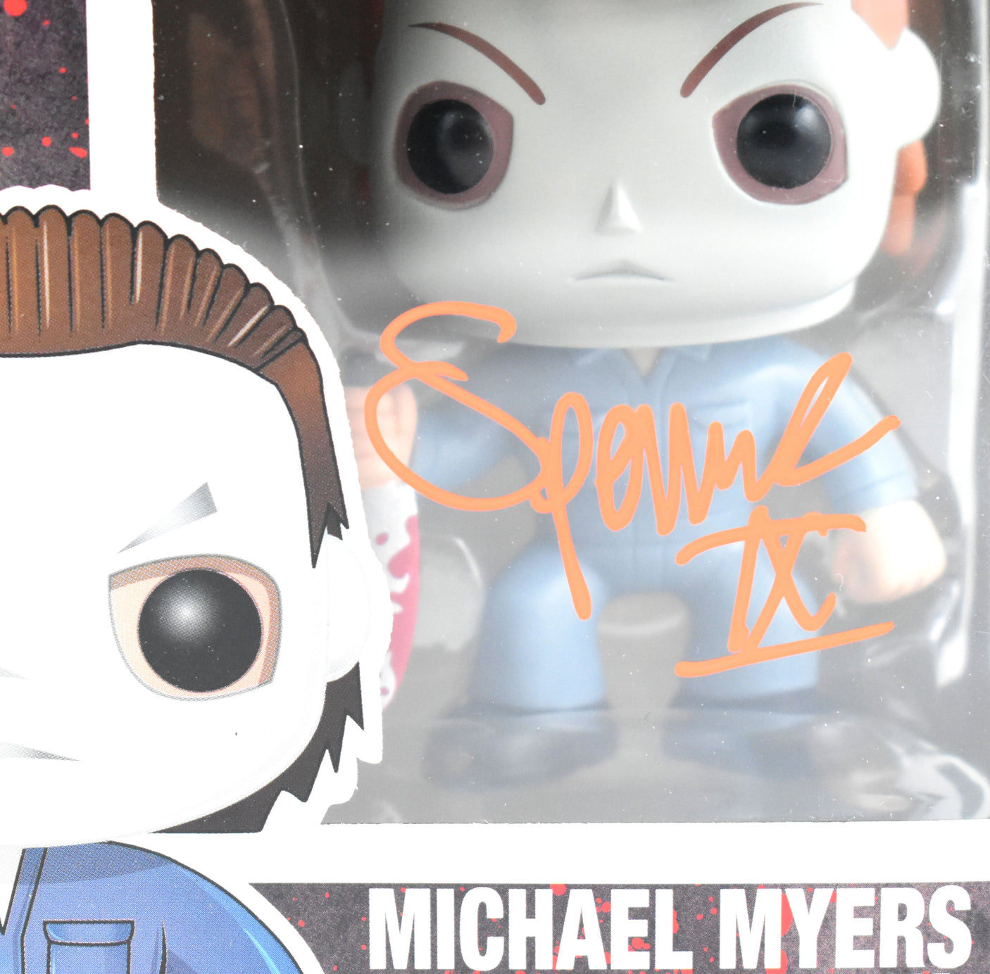 Spencer Charnas Autographed Michael Myers Funko Pop #03 - Beckett *Orange IX