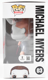 Spencer Charnas Autographed Michael Myers Funko Pop #03 - Beckett *Orange IX
