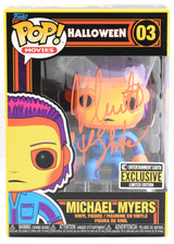 Nick Castle Signed Michael Myers Funko Pop #03 The Shape Exclusive Beckett Holo