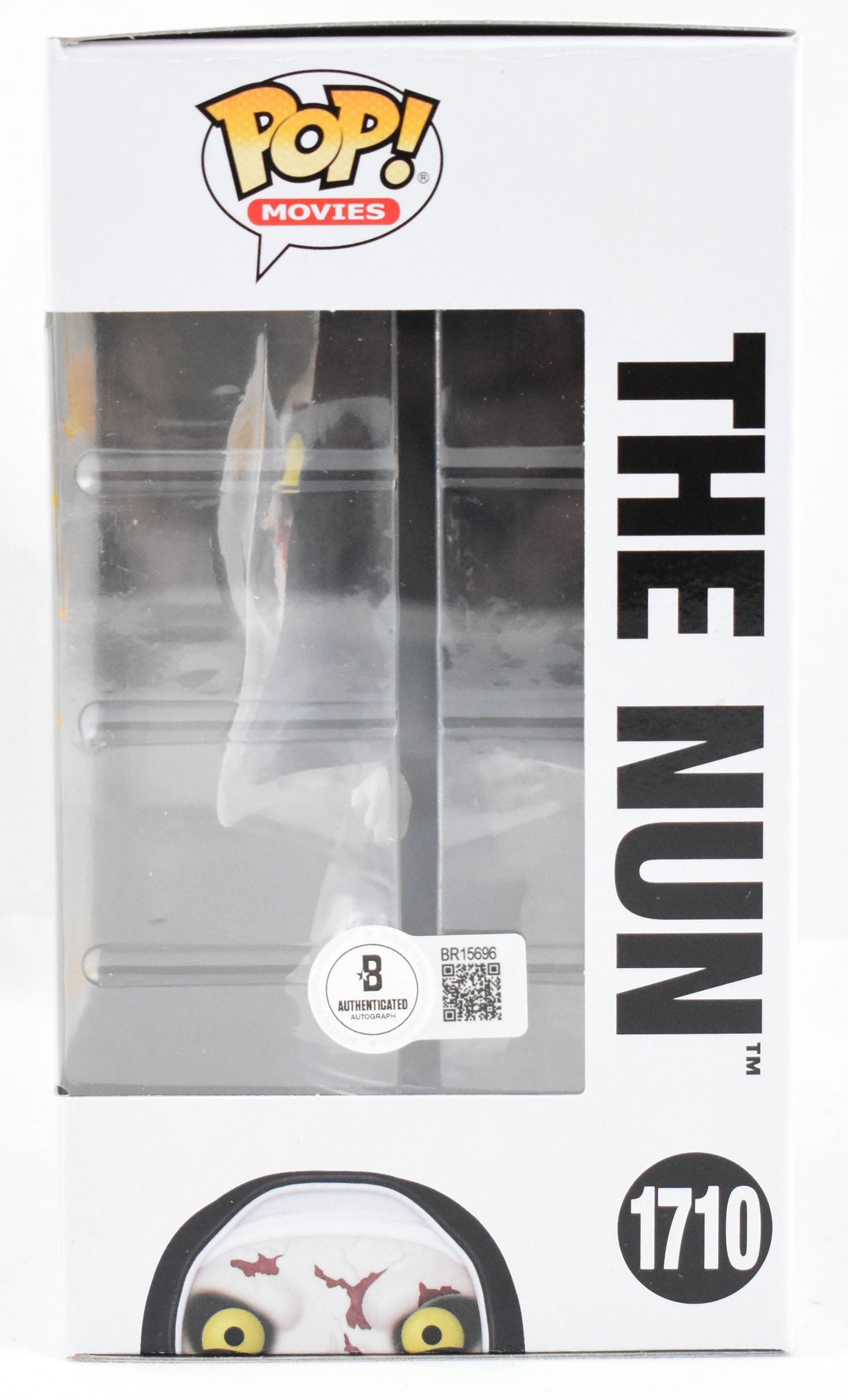 Bonnie Aarons Autographed The Nun Funko Pop #1710 Valak Beckett Hologram Yellow