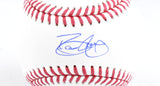 David Justice Autographed Rawlings OML Baseball - Beckett W Hologram *Blue