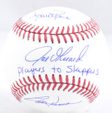 Aaron Boone Joe Girardi Lou Piniella Autographed Rawlings OML Baseball Beckett W