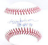 Reggie Jackson Autographed Rawlings OML Baseball HOF - Beckett W Hologram *Blue