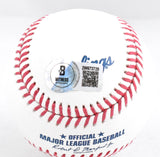 Nick Swisher Autographed Rawlings OML Baseball - Beckett W Hologram *Blue