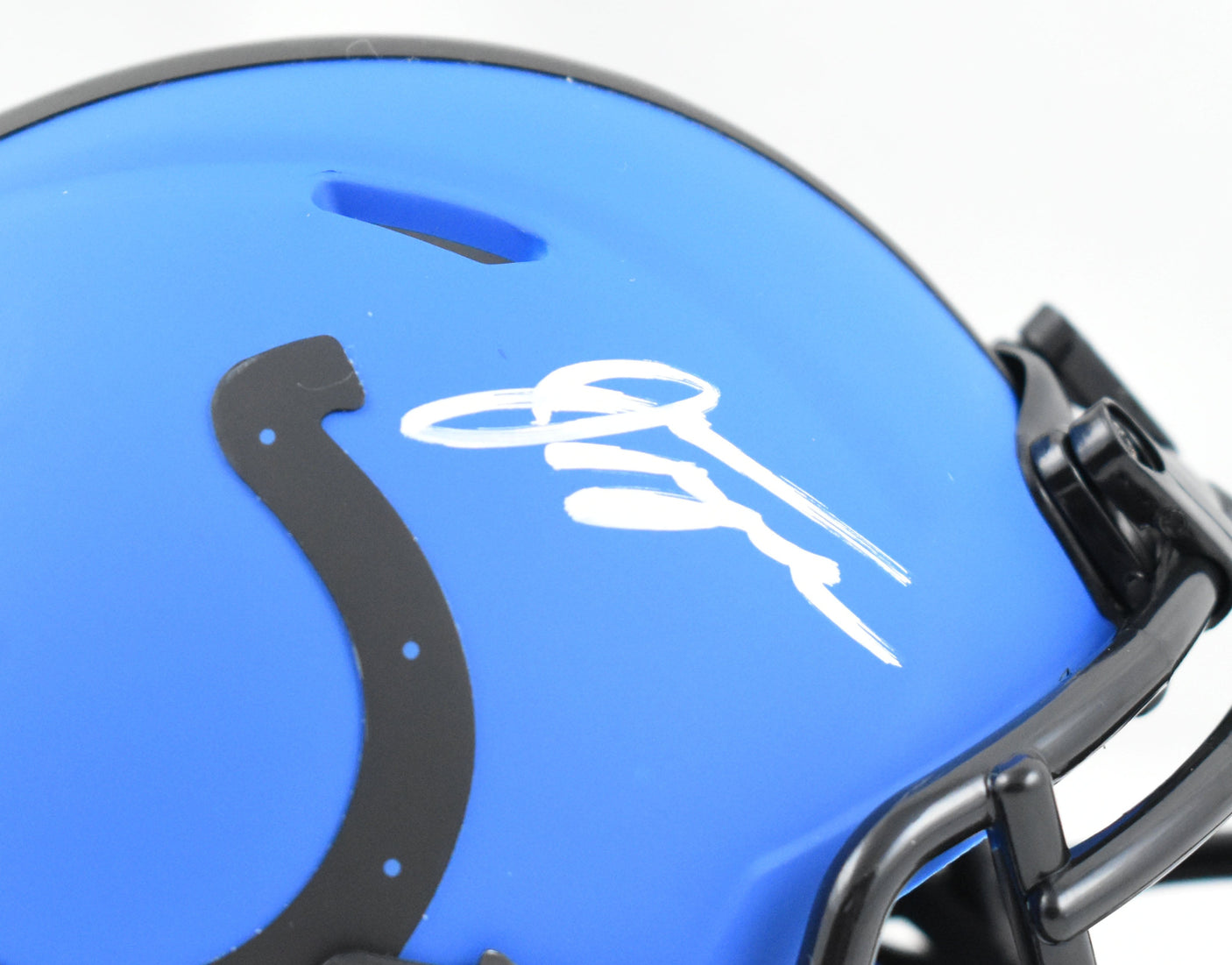 Jonathan Taylor Autographed Indianapolis Colts Rave Speed Mini Helmet - Fanatics