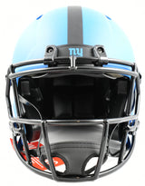 Michael Strahan Autographed Giants F/S Rave Speed Authentic Helmet BeckettW Holo