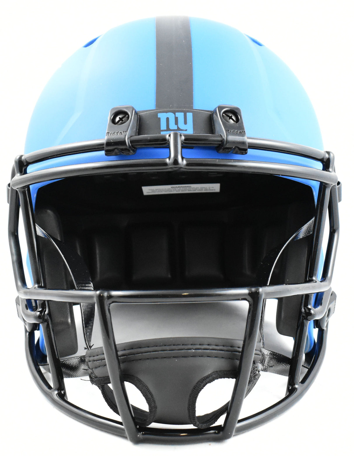 Michael Strahan Autographed Giants F/S Rave Speed Helmet - Beckett W Hologram