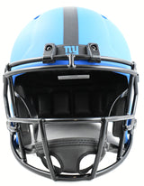 Michael Strahan Autographed Giants F/S Rave Speed Helmet - Beckett W Hologram