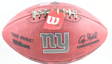 Michael Strahan Autographed Giants Showcase Duke Football HOF Beckett W Hologram