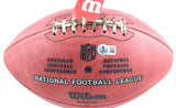 Michael Strahan Autographed Giants Showcase Duke Football HOF Beckett W Hologram