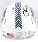 Derrick Brooks Autographed NFL Salute 24 Speed Mini Helmet HOF Beckett W Holo