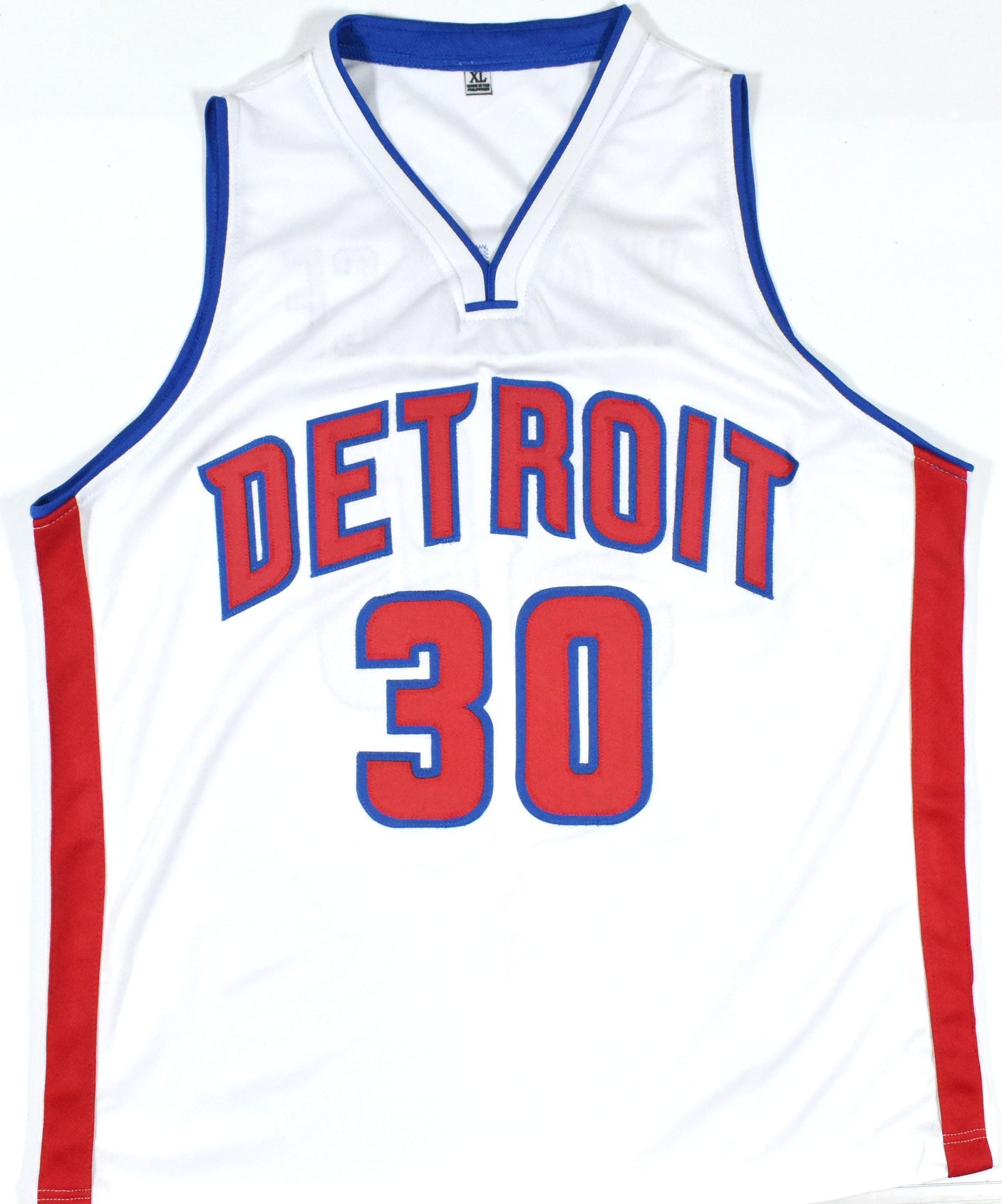 Rasheed Wallace Autographed White Pro Style Jersey - Beckett W Hologram *Black