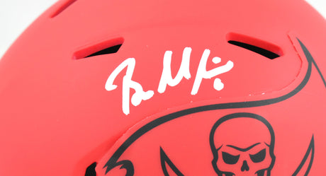 Baker Mayfield Autographed Buccaneers Rave Speed Mini Helmet Beckett W Hologram