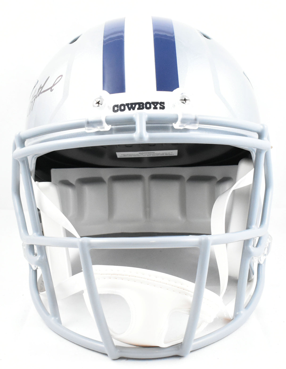 Troy Aikman Autographed Dallas Cowboys F/S Speed Replica Helmet - Fanatics