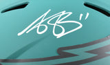 A.J. Brown Autographed Eagles F/S Rave Speed Authentic Helmet Beckett W Hologram