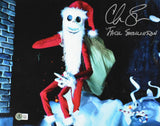 Chris Sarandon Autographed 11x14 The Nightmare Before Christmas Photo Beckett *2