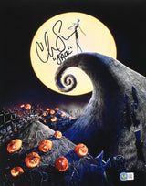 Chris Sarandon Autographed 11x14 The Nightmare Before Christmas Photo Beckett *3