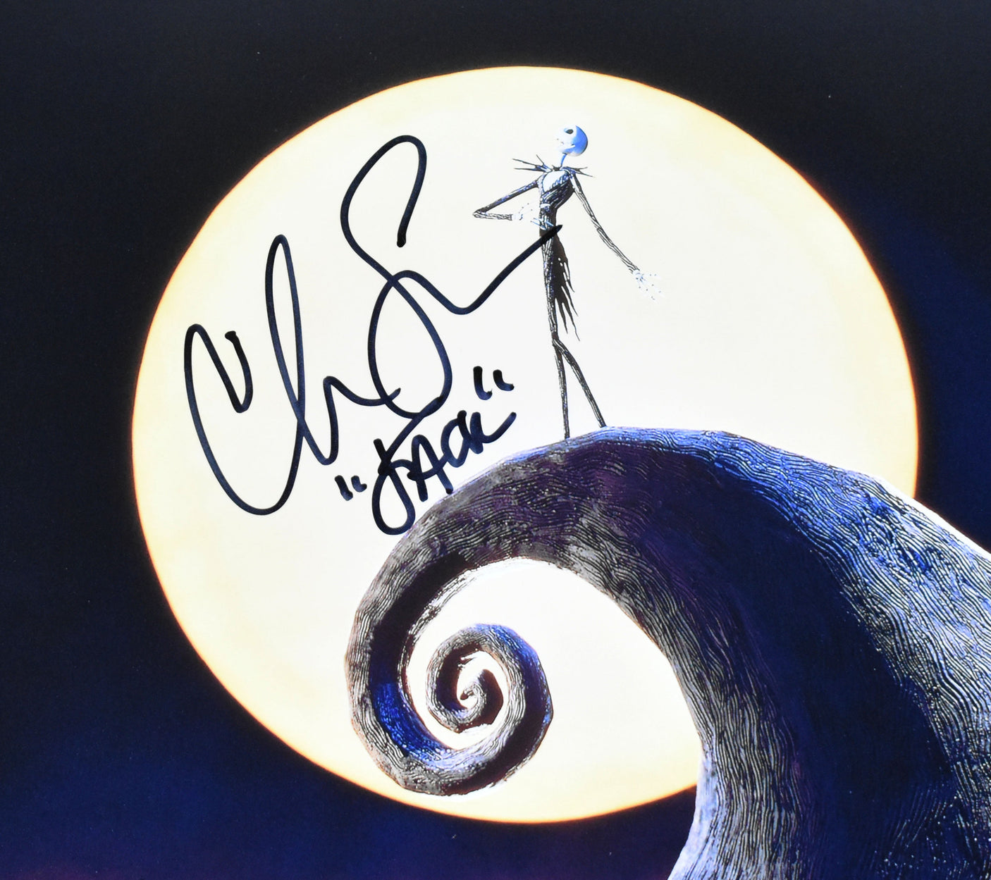 Chris Sarandon Autographed 11x14 The Nightmare Before Christmas Photo Beckett *3