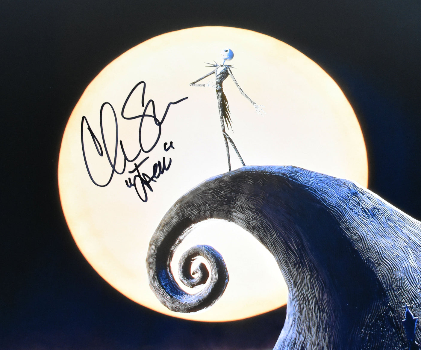 Chris Sarandon Autographed 16x20 The Nightmare Before Christmas Photo Beckett *1