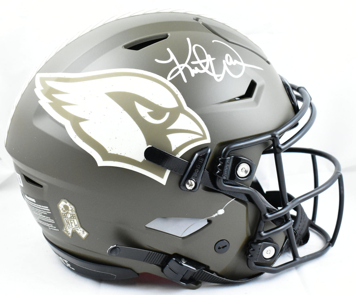 Kurt Warner Autographed Arizona Cardinals F/S STS Speed Flex Helmet Beckett W