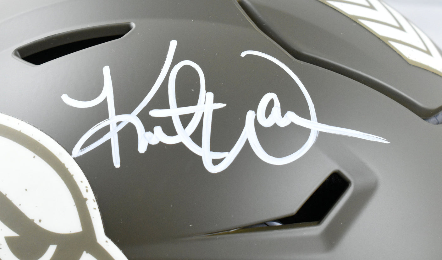 Kurt Warner Autographed Arizona Cardinals F/S STS SpeedFlex Helmet Beckett W