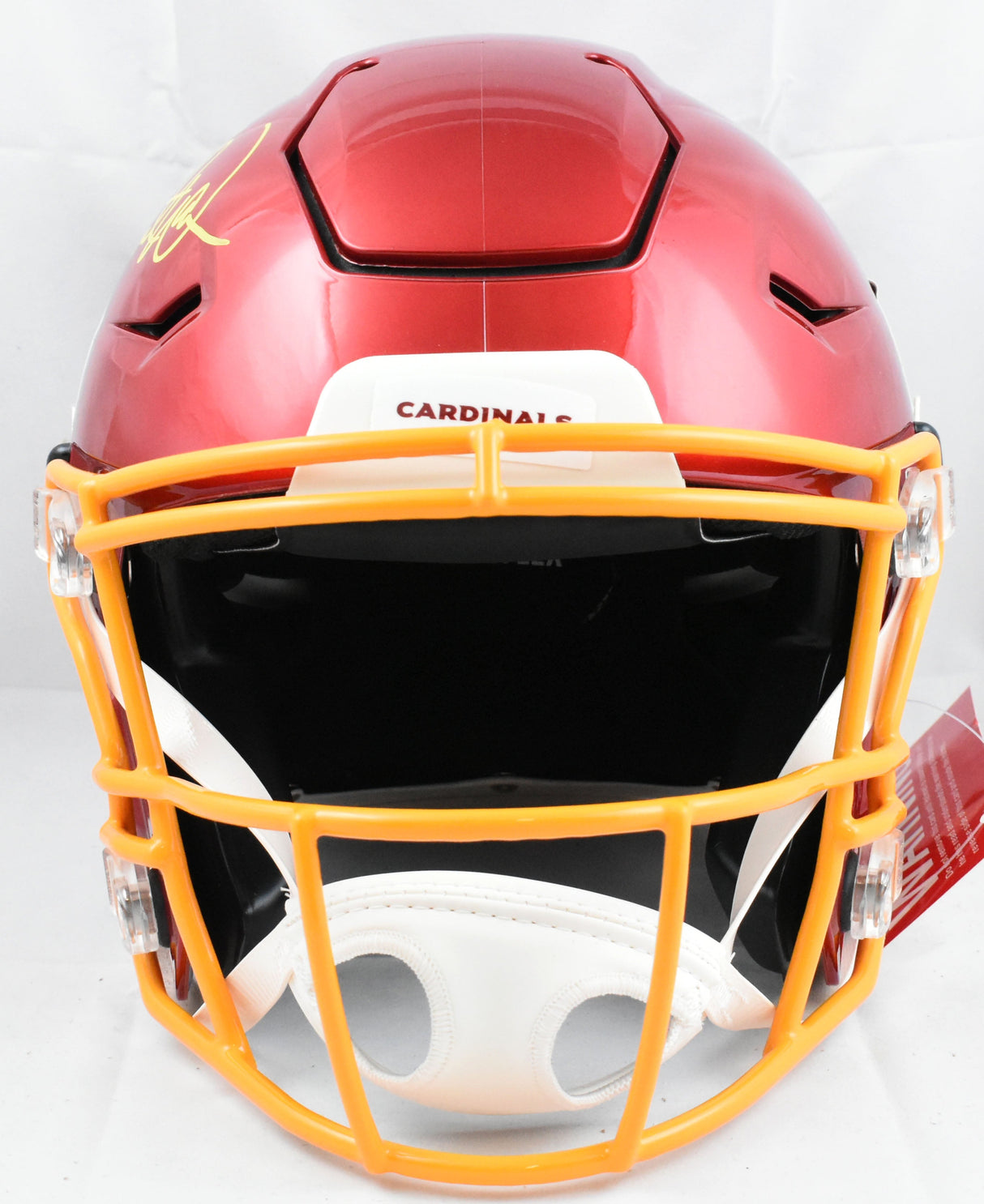 Kurt Warner Autographed Arizona Cardinals F/S Flash Speed Flex Helmet Beckett W