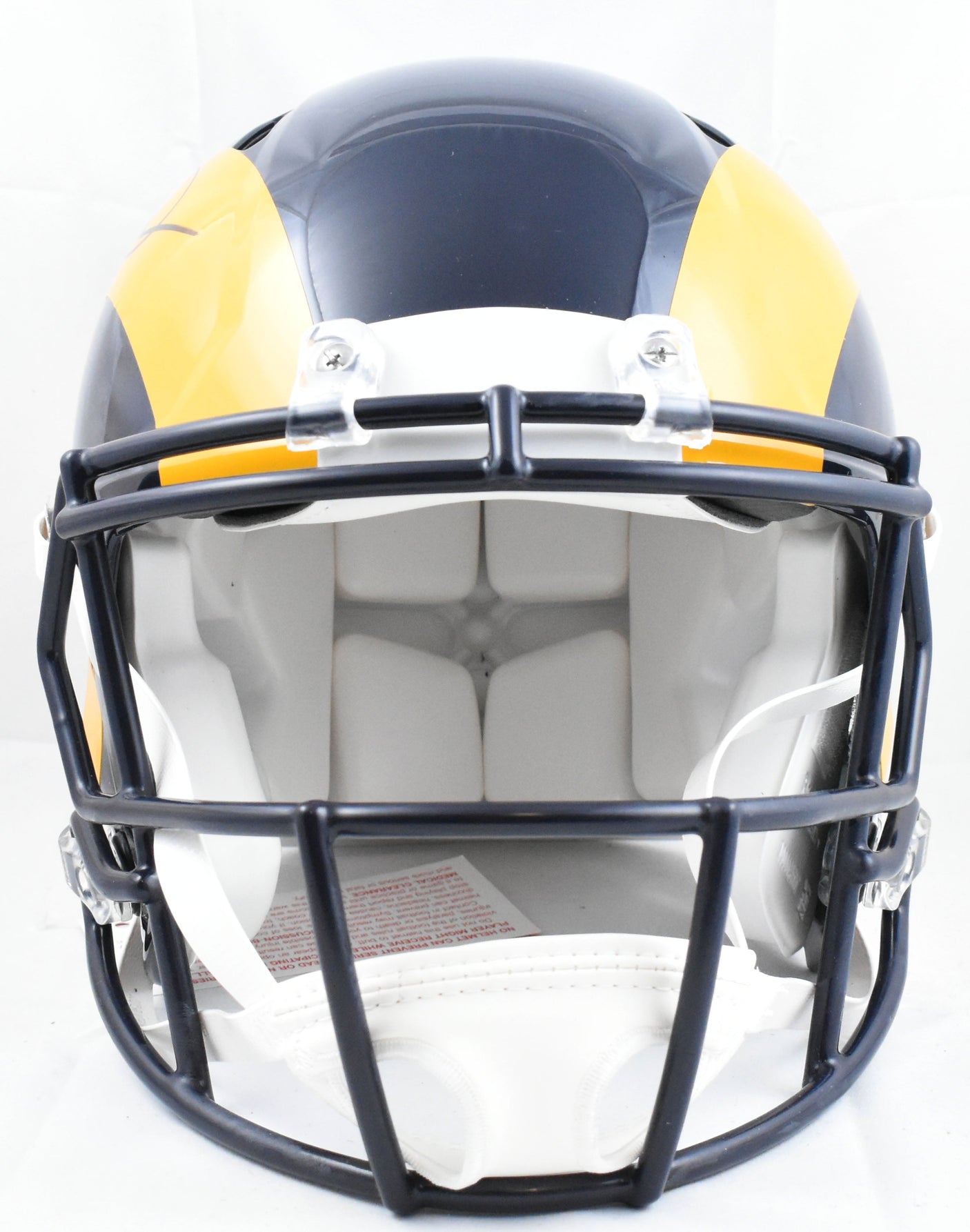 Kurt Warner Autographed Rams F/S 81-99 Speed Authentic Helmet Beckett W Hologram