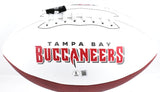 Mike Evans Autographed Tampa Bay Buccaneers Logo Football Beckett W Hologram
