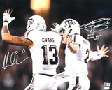 Mike Evans Johnny Manziel Signed Aggies 16x20 Celebration Photo Beckett W Holo