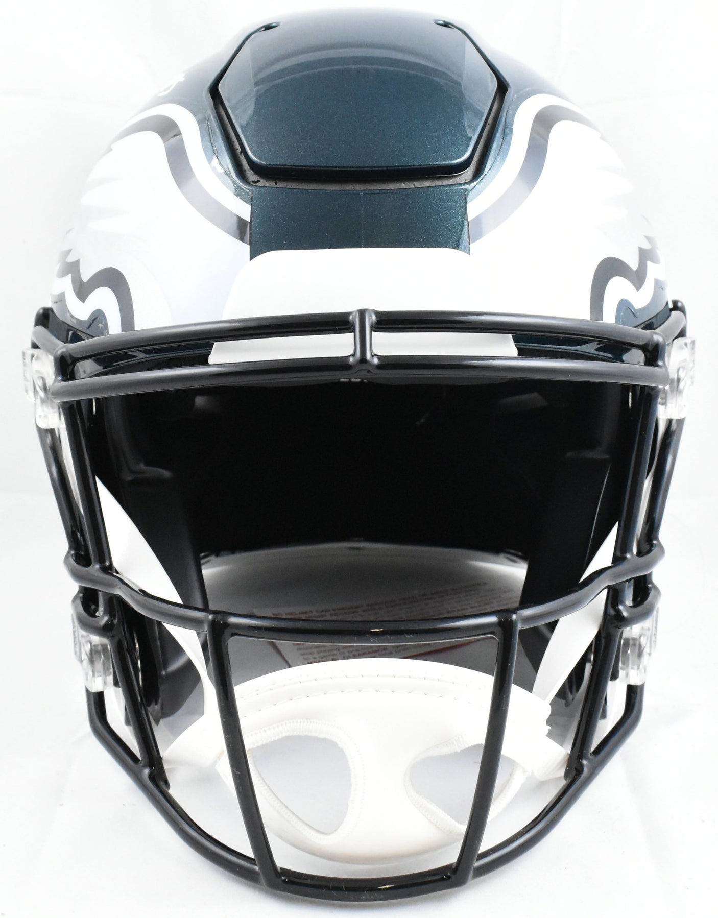 A.J. Brown Autographed Eagles F/S Speed Flex Helmet SB Champs Beckett W Hologram