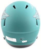 A.J. Brown Autographed Philadelphia Eagles F/S Rave Speed Helmet Beckett W Holo