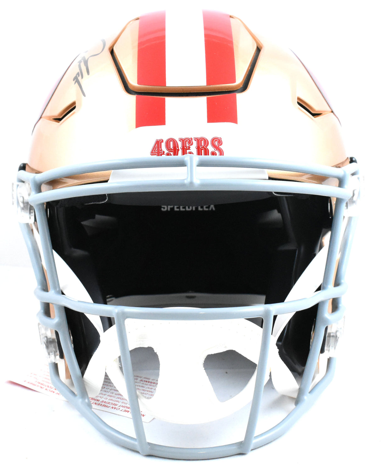 George Kittle Autographed 49ers F/S 64-95 Speed Flex Helmet Beckett W Hologram