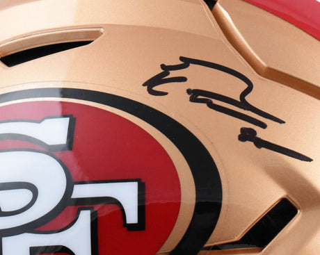 George Kittle Signed San Francisco 49ers F/S Speed Flex Helmet Beckett W Holo