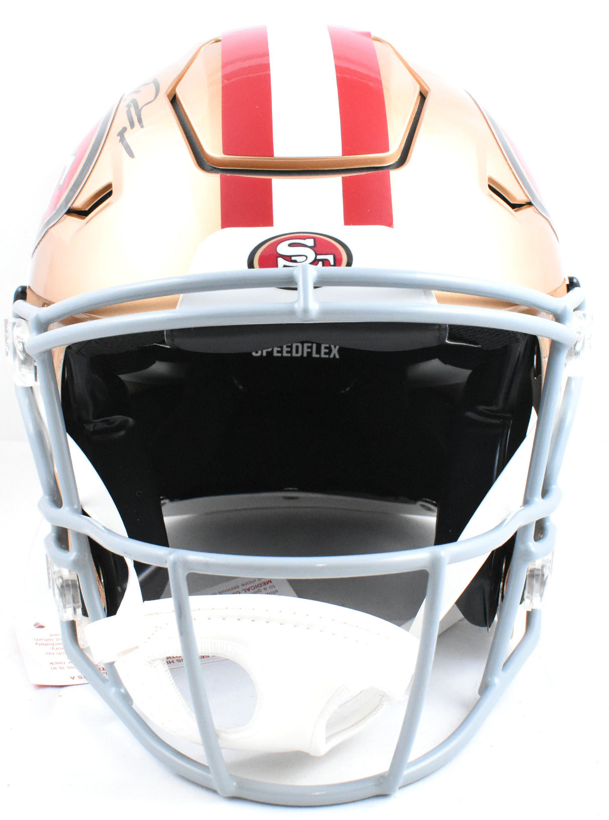 George Kittle Signed San Francisco 49ers F/S Speed Flex Helmet Beckett W Holo