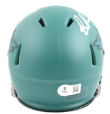 Brandon Graham Autographed Eagles Rave Speed Mini Helmet - Beckett W Hologram